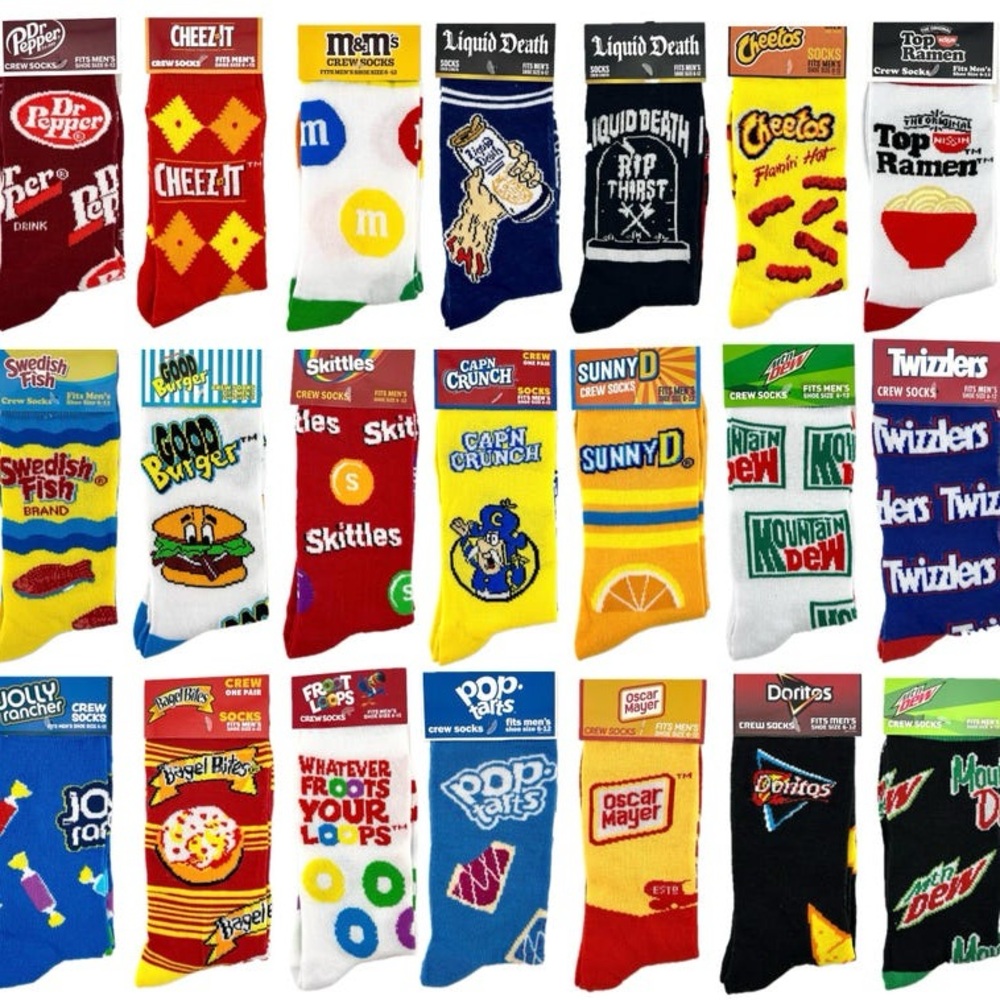 New 5 Socks, for $10.00 Men, Women, Teens, or kids Colorful funny gift bundle - Picture 7 of 13